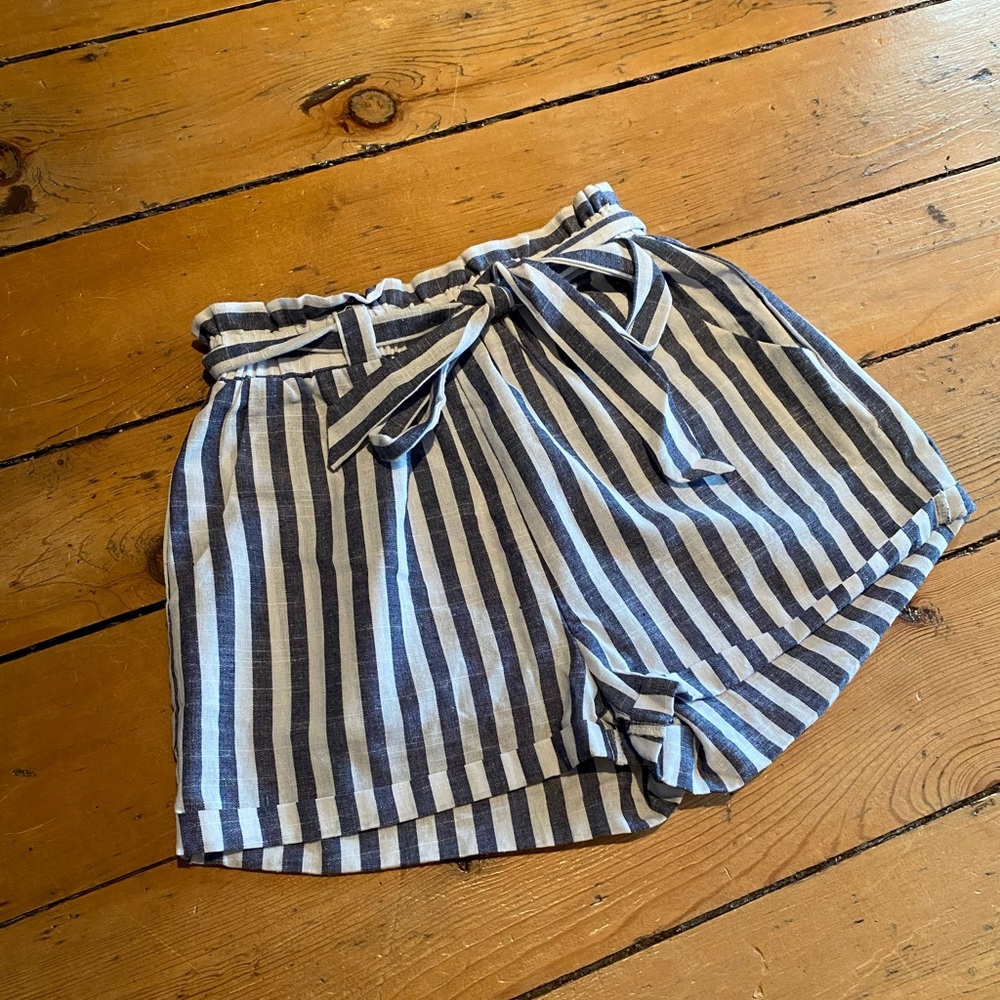 Shein tie waist shorts